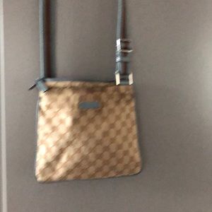 AUTHENTIC GUCCI CANVAS GG SM CROSS BODY MESSENGER